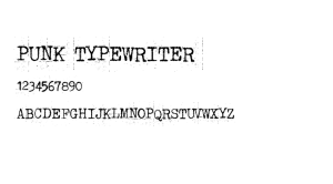 Punk Typewriter